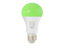 Smart LED-pære E27 9W RGBW IMMAX NEO 07712C WiFi Tuya sæt med 3