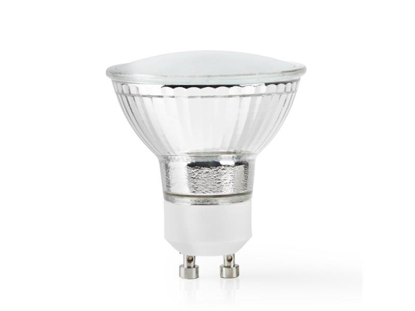 Smart WiFi LED-pære GU10 4.5W varm hvid NEDIS WIFILW11CRGU10 Tuya SmartLife