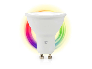 Smart LED-pære GU10 4.7W RGB ZigBee Tuya NEDIS ZBLC10GU10