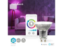 Smart LED-pære GU10 4.9W RGB med WiFi Tuya NEDIS WIFILRC10GU10