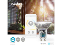 Smart LED-pære GU10 4.9W hvid med WiFi Tuya NEDIS WIFILRW10GU10