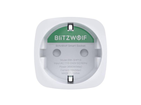 Smart stikkontakt BW-SHP13 ZigBee 1 stk BLITZWOLF