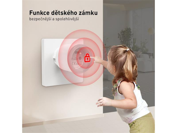 Smart stikkontakt CELTEC A2-C WiFi Tuya med energiforbrugsmåling