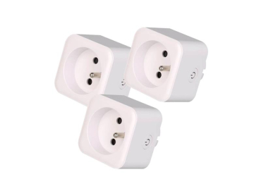Smart stikkontakt sæt af 3 stk IMMAX NEO 07786C ZigBee Tuya
