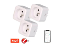 Smart stikkontakt sæt af 3 stk IMMAX NEO 07786C ZigBee Tuya