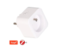 Smart stik IMMAX NEO 07786L ZigBee Tuya, hvid, AC 230V, 3680W, 16A