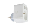 Smart stikkontakt IMMAX NEO 07799L ZigBee Tuya USB-C