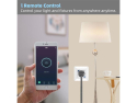 Smart stikkontakt IMMAX NEO 07800L ZigBee Tuya med USB-A og USB-C