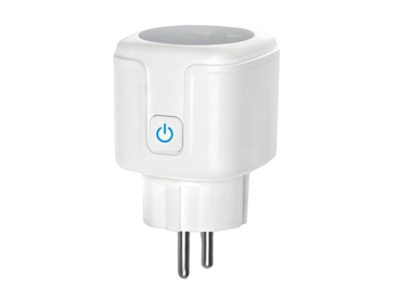 Smart WiFi-stikdåse LTC LXU414 med Tuya, stemmestyring via Alexa og Google Assistant, 16A, 3680W