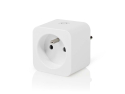 Smart stik NEDIS WIFIP121EWT WiFi Tuya fjernstyring og tidsplanlægning