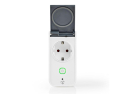 Smart WiFi-stikdåse NEDIS WIFIPO120FWT til udendørs brug, IP44, 3680W, 16A
