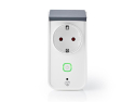Smart WiFi-stikdåse NEDIS WIFIPO120FWT til udendørs brug, IP44, 3680W, 16A