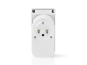 Smart WiFi-stikdåse NEDIS WIFIPO120FWT til udendørs brug, IP44, 3680W, 16A
