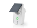 Smart WiFi-stikdåse NEDIS WIFIPO120FWT til udendørs brug, IP44, 3680W, 16A