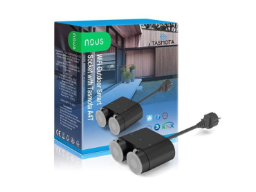Smart Socket NOUS A4T WiFi Udendørs med Tasmota Firmware, Smart Home Enhed