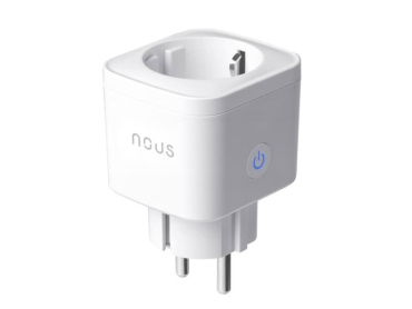 Smart socket NOUS A7 WiFi Tuya - Styring og overvågning, 230V, 16A/3680W, Kompatibel med Alexa og Google Home