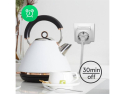 Smart socket NOUS A7 WiFi Tuya - Styring og overvågning, 230V, 16A/3680W, Kompatibel med Alexa og Google Home
