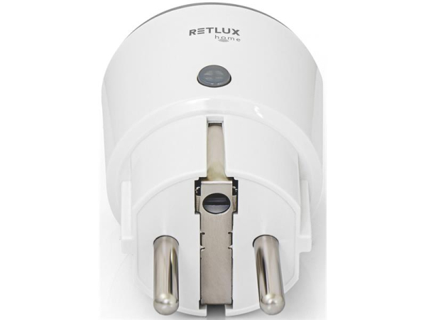 Smart stikkontakt RETLUX RSH 201 WiFi med forbrugsmåling og fjernstyring via app