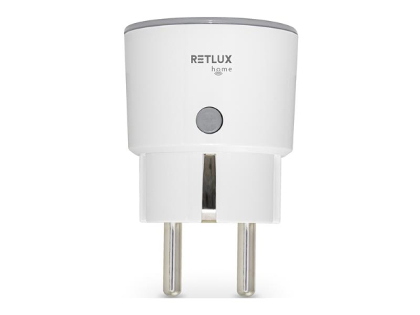 Smart stikkontakt RETLUX RSH 201 WiFi med forbrugsmåling og fjernstyring via app