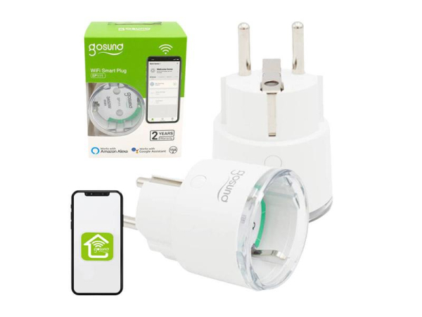 Smart stik sæt GOSUND SP111 WiFi Tuya 2stk 3680W EU stik