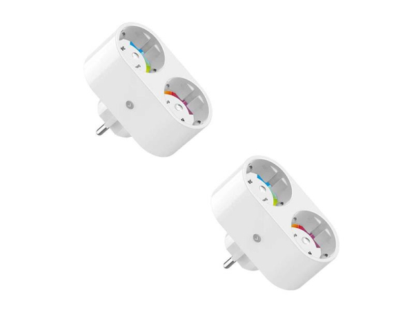 Smart socket sæt WiFi Tuya 2stk GOSUND SP211