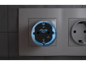 Smart stikkontakt Shelly Plug S MTR Gen3 WiFi med energiovervågning og Matter-standard
