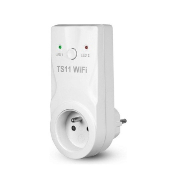 TS11 WiFi Programmerbar Stikkontakt ELEKTROBOCK (2021) - 230V/50Hz, 16A, IP20