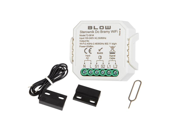 Smart WiFi garageportkontroller BLOW 72-081 Tuya