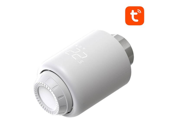 Smart termostatisk ventil TRV07 ZigBee Tuya fra AVATTO