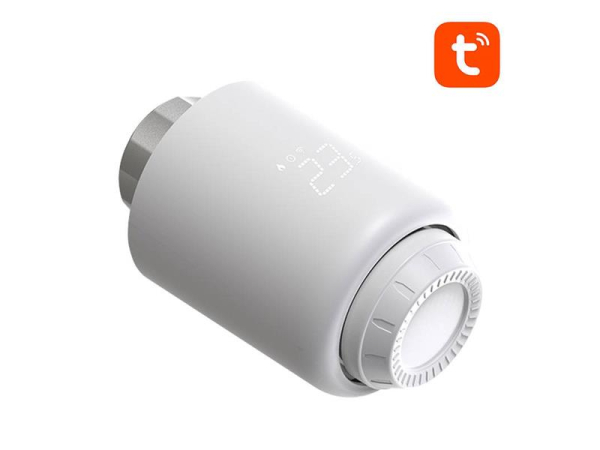 Smart termostatisk ventil TRV07 ZigBee Tuya fra AVATTO