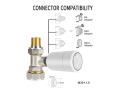 Smart termostatisk hoved IMMAX NEO 07732L ZigBee Tuya