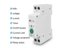 Smart elektronisk enkeltfaset afbryder IMMAX NEO 07574L 1-63A WiFi Tuya