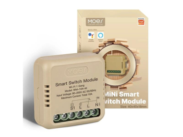 Smart lighting controller MOES Switch Module MS-104B-M WiFi Tuya