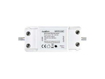 Smart switch NEDIS WIFIPS10WT WiFi Tuya
