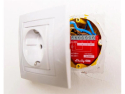 Smart Switch 1 PM Gen4 Rød WiFi Zigbee Bluetooth Matter SHELLY