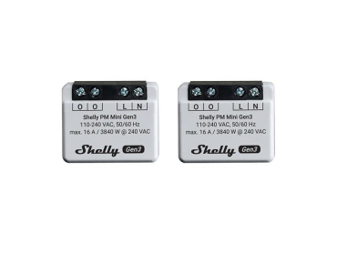 Smart Switch SHELLY PM Mini Gen3 WiFi 2pcs