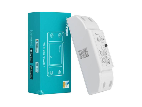Smart Switch WiFi SONOFF BASICR4 med ESP32 chip og fjernstyring via app