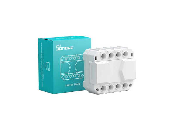 Smart Switch SONOFF S-MATE med CR2032 batteri og op til 50m rækkevidde