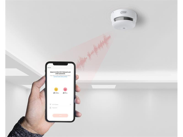 Smart røgalarm X-SENSE XS01-WT med WiFi og Tuya app
