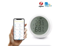 Smart Temperatur- og Fugtighedssensor MOES ZigBee Tuya med LCD-display