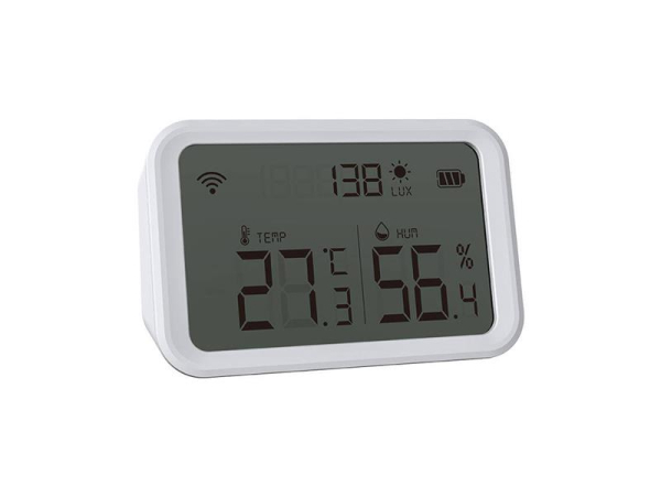 Temperatur- og fugtighedssensor NEO NAS-TH02W Smart Wi-Fi Tuya