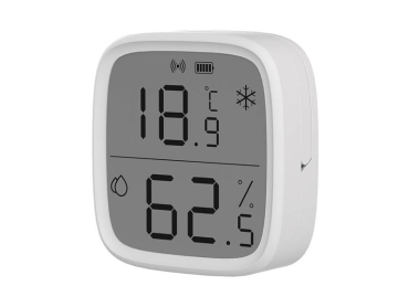Smart temperatur- og fugtighedssensor SNZB-02D Zigbee fra SONOFF