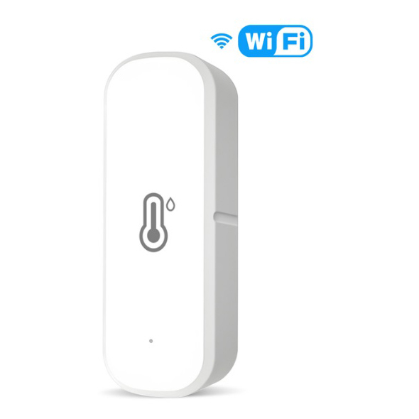 WiFi Temperatur- og Fugtighedssensor Smart Tuya