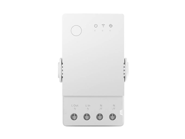 Smart temperatur- og fugtighedsafbryder THR316 TH Origin WiFi på DIN-skinne SONOFF 16A