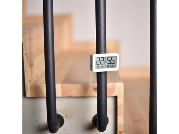 Smart termometer med fugtmåling E6 ZigBee Tuya fra NOUS - LCD-skærm, batteridrevet