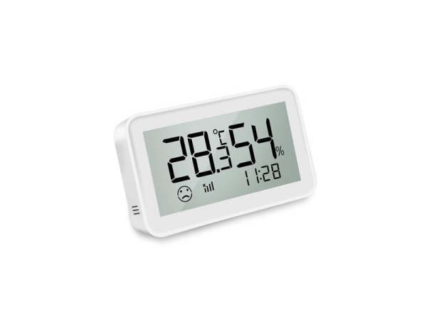 Smart termometer med fugtmåling E6 ZigBee Tuya fra NOUS - LCD-skærm, batteridrevet