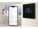 Smart termostat AVATTO WT410-16A-B WiFi Tuya, stemmestyring, programmerbar