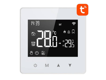Smart termostat AVATTO ZWT198 med ZigBee og Tuya