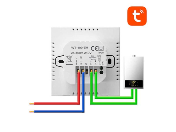 Smart termostat til varmekedler AVATTO ZWT100 ZigBee Tuya