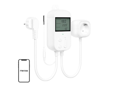 Smart termostat MEROSS MTS960HK WiFi med præcis temperaturkontrol